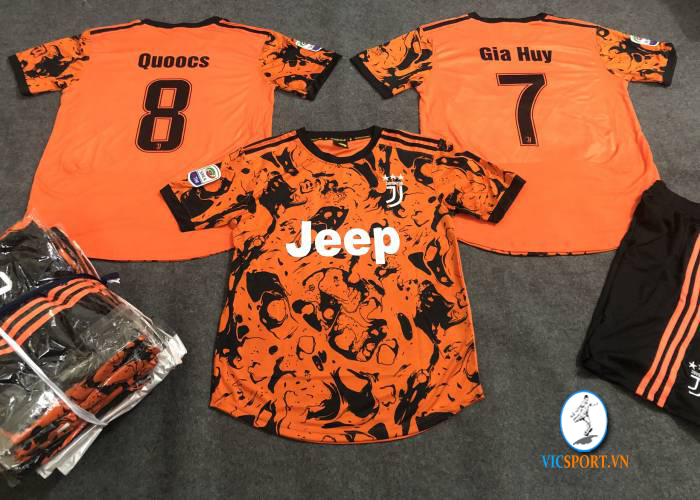 ÁO JUVENTUS CAM IN CHO KHÁCH - Hình ảnh 6