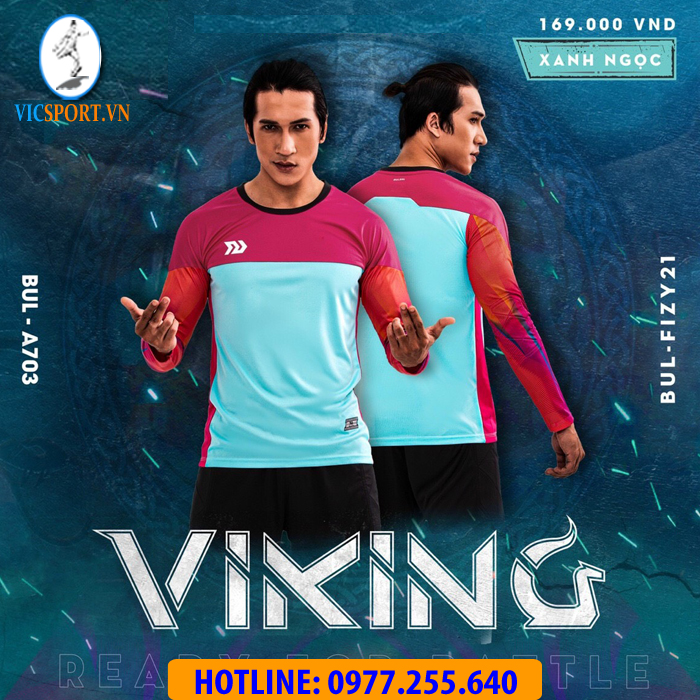 ÁO THỦ MÔN VIKING MÀU XANH NGỌC