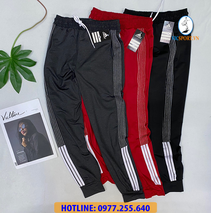 QUẦN JOGGER NỮ SỌC HÔNG - Hình ảnh 5