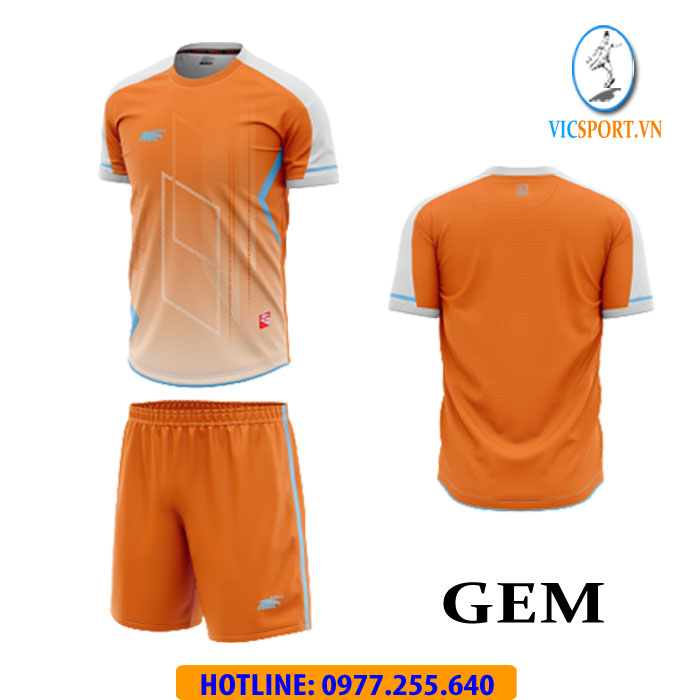 ÁO KHÔNG LOGO RIKI GEM MÀU CAM - Hình ảnh 4