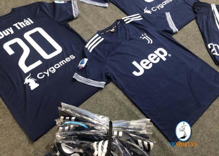 ÁO JUVENTUS XANH DƯƠNG IN CHO KHÁCH - Hình ảnh 4
