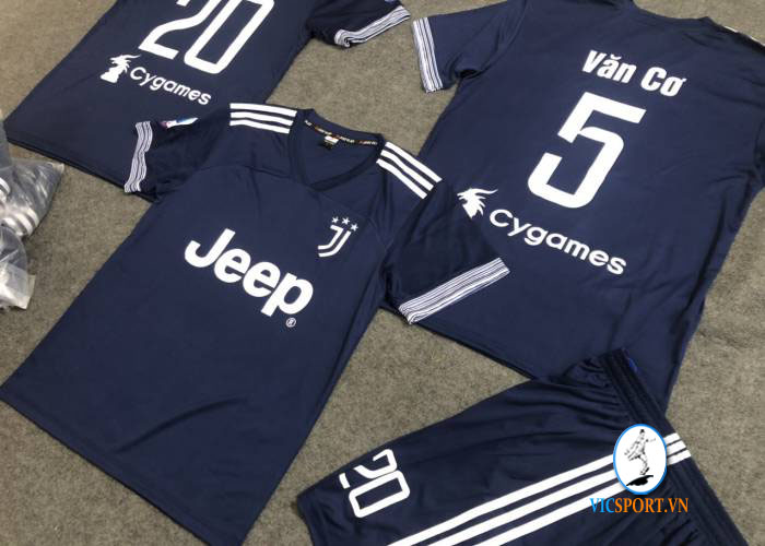 ÁO JUVENTUS XANH DƯƠNG IN CHO KHÁCH - Hình ảnh 3