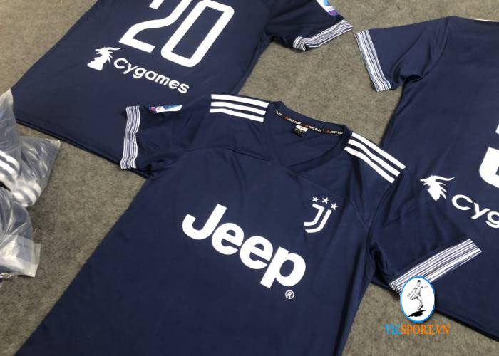 ÁO JUVENTUS XANH DƯƠNG IN CHO KHÁCH - Hình ảnh 2