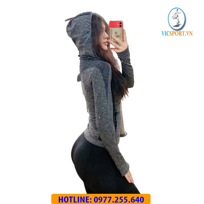 ÁO KHOÁC DỆT 11 CÓ TÚI MÀU ĐEN - Hình ảnh 3