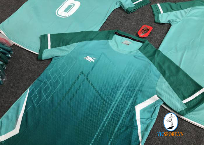 ÁO RIKI GEM XANH LÁ IN CHO KHÁCH - Hình ảnh 4
