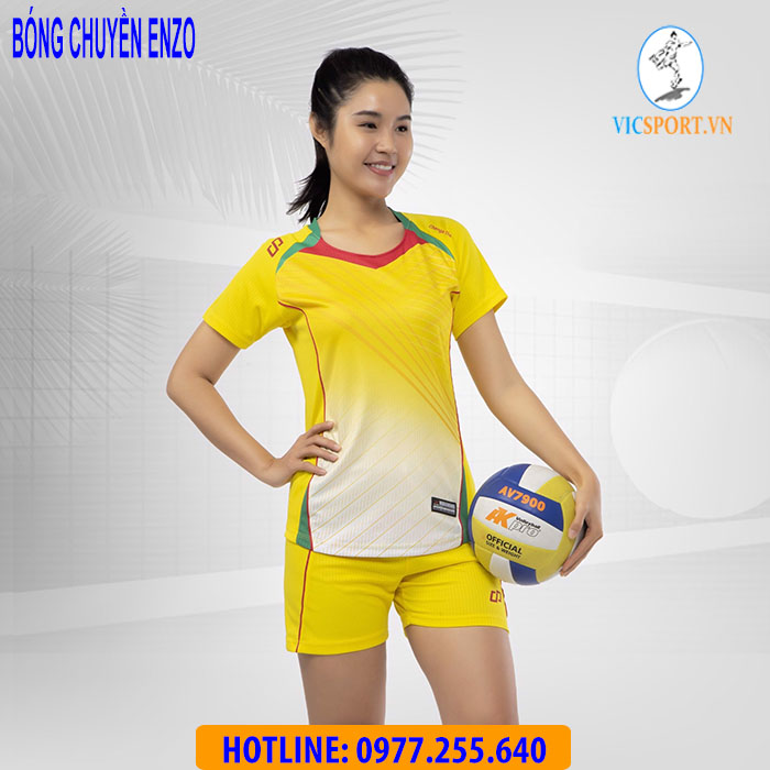 BÓNG CHUYỀN NỮ ENZO VÀNG - Hình ảnh 7