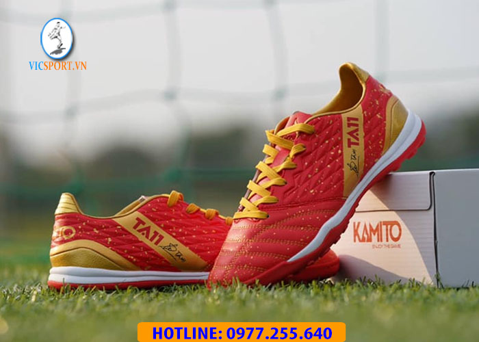 GIÀY ĐÁ BANH KAMITO TA11 TF MÀU ĐỎ - Hình ảnh 6