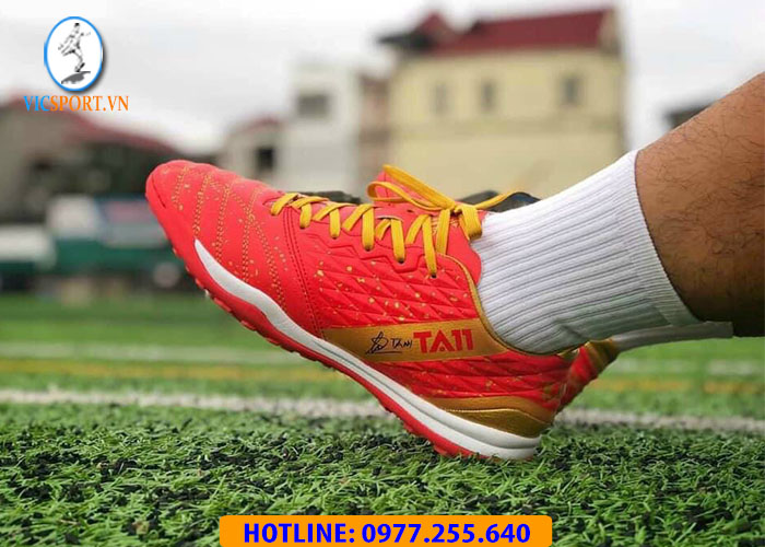 GIÀY ĐÁ BANH KAMITO TA11 TF MÀU ĐỎ - Hình ảnh 4