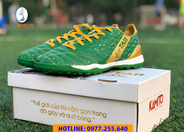 GIÀY ĐÁ BANH KAMITO TA11 TF MÀU XANH LÁ - Hình ảnh 5
