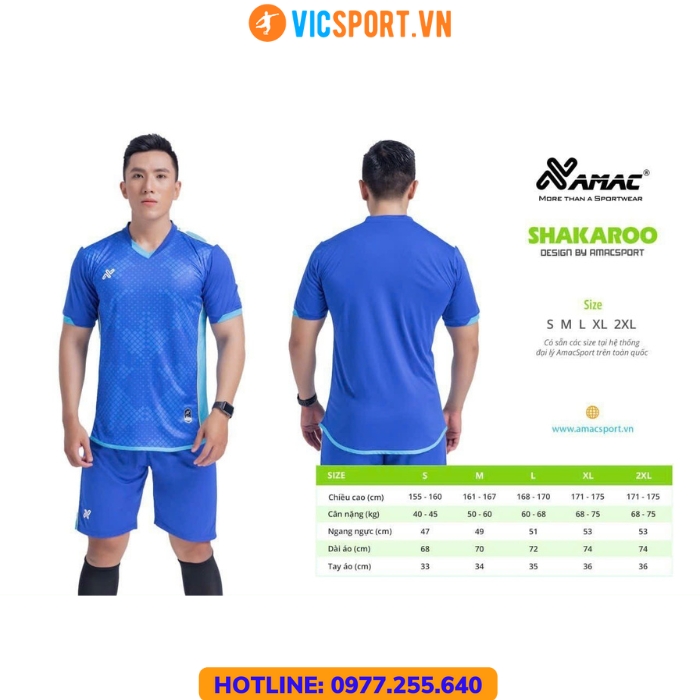 ÁO ĐÁ BANH SHAKAROO MÀU XANH BÍCH - Hình ảnh 5