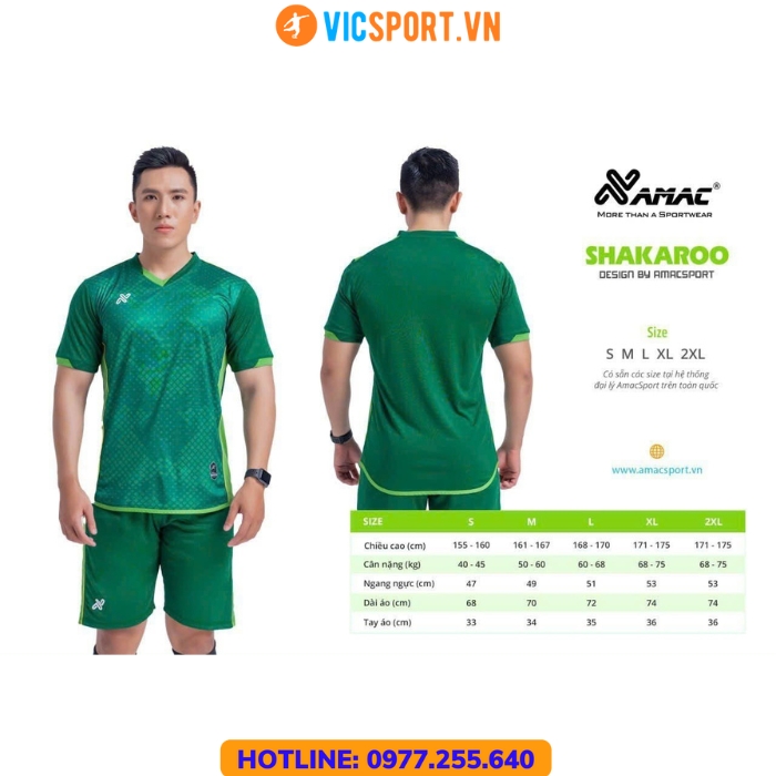 ÁO ĐÁ BANH SHAKAROO MÀU XANH LÁ - Hình ảnh 5