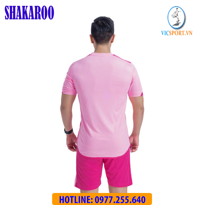 ÁO ĐÁ BANH SHAKAROO MÀU HỒNG - Hình ảnh 3