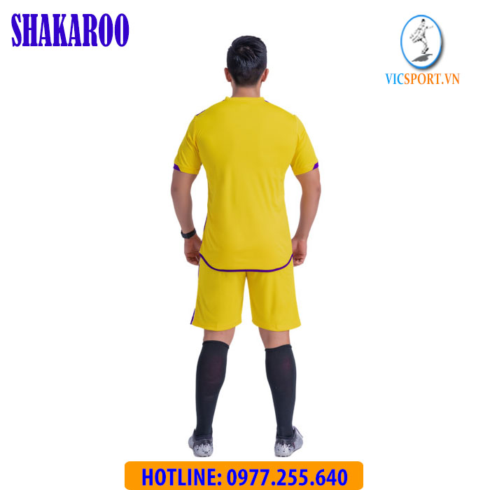 ÁO ĐÁ BANH SHAKAROO MÀU VÀNG - Hình ảnh 4