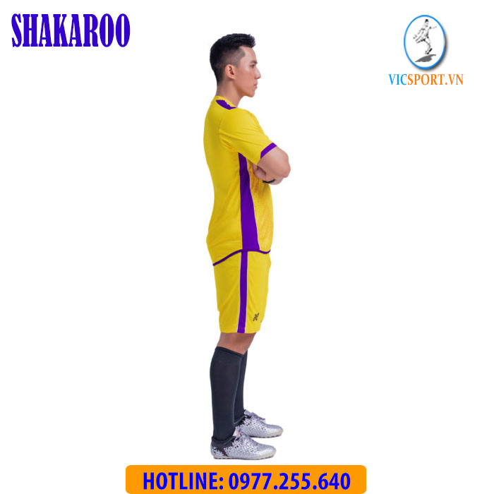 ÁO ĐÁ BANH SHAKAROO MÀU VÀNG - Hình ảnh 2