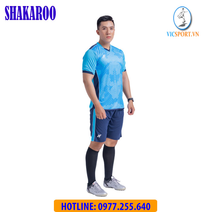 ÁO ĐÁ BANH SHAKAROO MÀU XANH DA - Hình ảnh 3