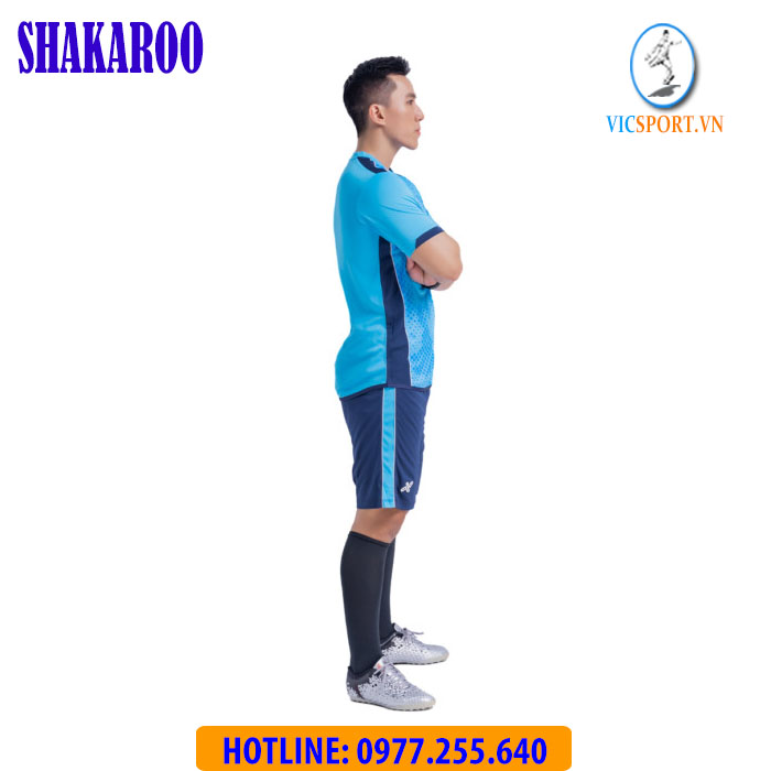 ÁO ĐÁ BANH SHAKAROO MÀU XANH DA - Hình ảnh 2