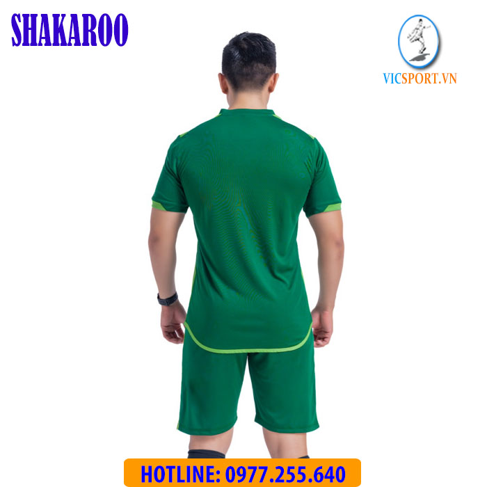 ÁO ĐÁ BANH SHAKAROO MÀU XANH LÁ - Hình ảnh 4