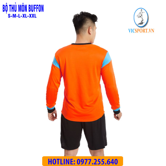 ÁO THỦ MÔN BUFFON MÀU CAM - Hình ảnh 2