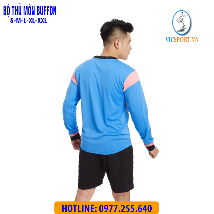 ÁO THỦ MÔN BUFFON MÀU XANH DA - Hình ảnh 3