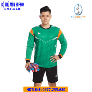 ÁO THỦ MÔN BUFFON MÀU XANH LÁ