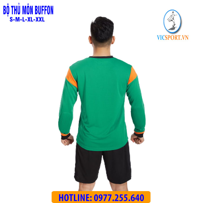 ÁO THỦ MÔN BUFFON MÀU XANH LÁ - Hình ảnh 3