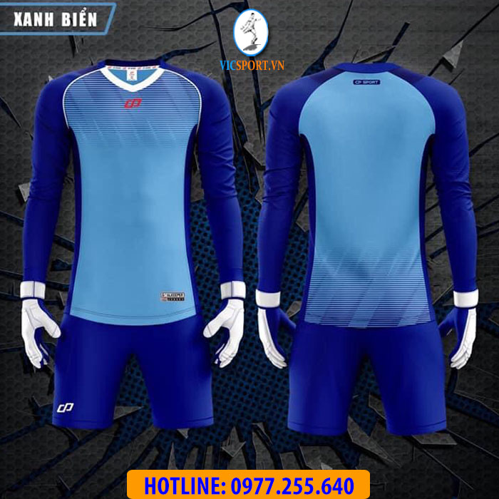 ÁO THỦ MÔN IKER MÀU XANH BIỂN - Hình ảnh 3
