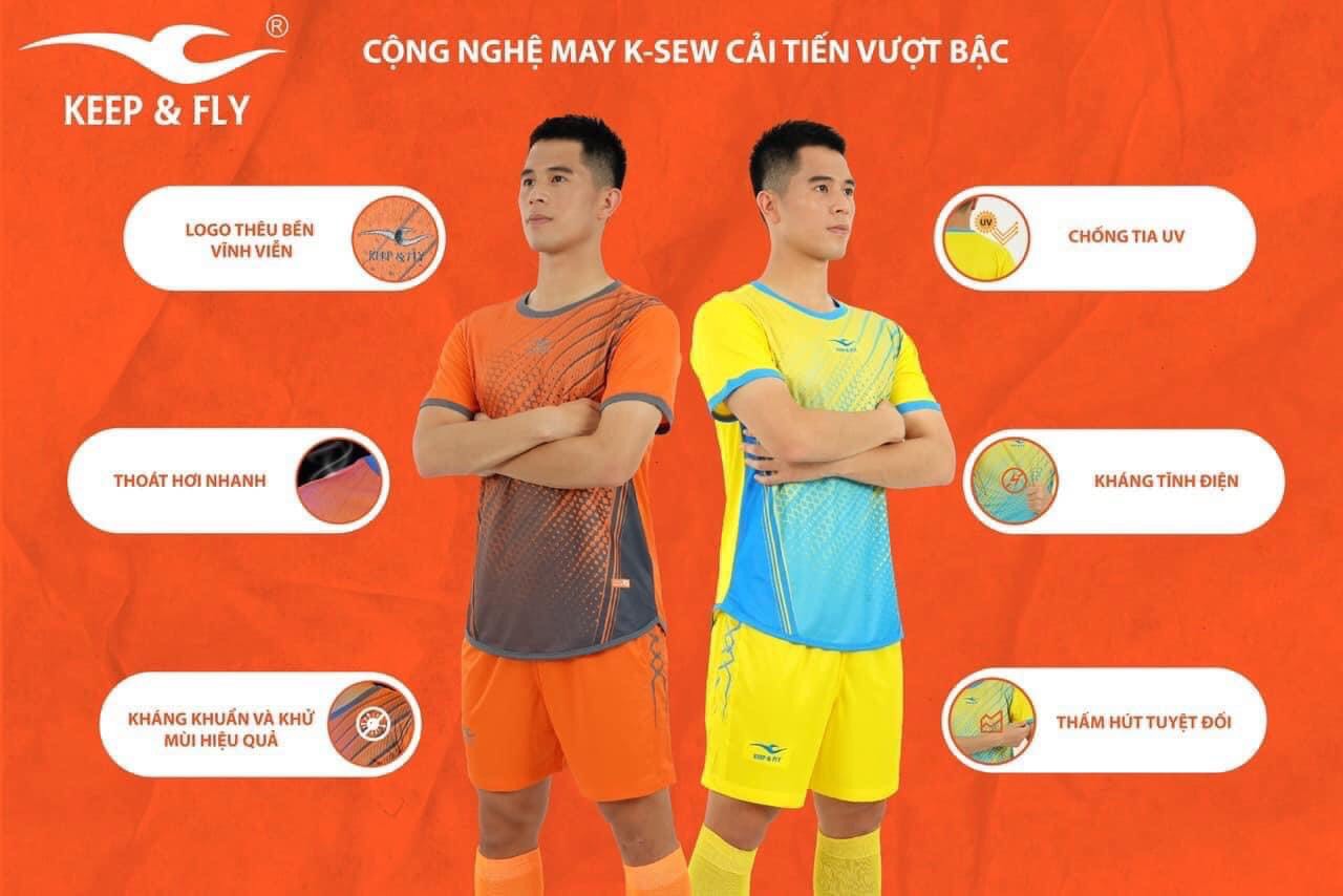 ÁO ĐÁ BANH FLIEGEN XÁM - Hình ảnh 3