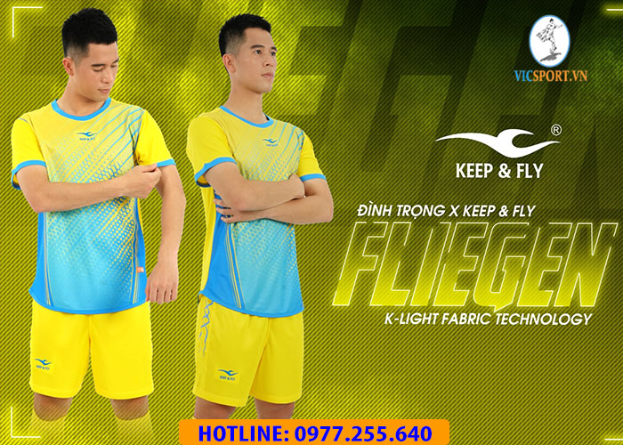 ÁO ĐÁ BANH FLIEGEN VÀNG - Hình ảnh 6