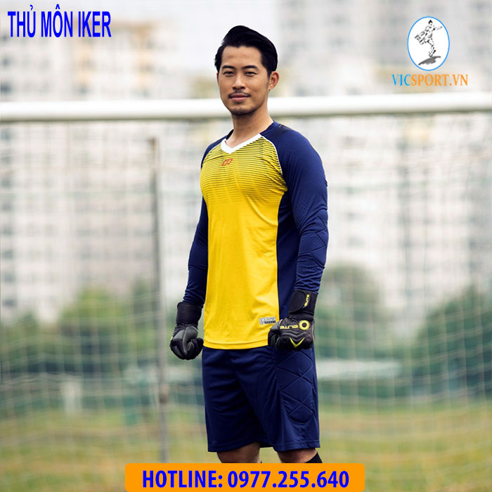 ÁO THỦ MÔN IKER MÀU VÀNG - Hình ảnh 6