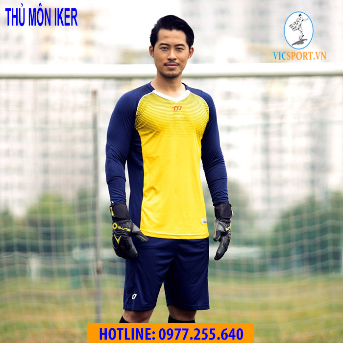 ÁO THỦ MÔN IKER MÀU VÀNG - Hình ảnh 5