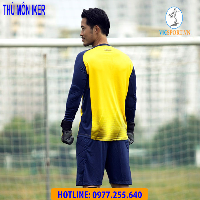 ÁO THỦ MÔN IKER MÀU VÀNG - Hình ảnh 8