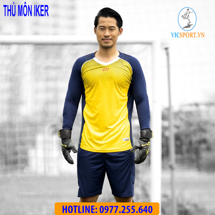 ÁO THỦ MÔN IKER MÀU VÀNG - Hình ảnh 7