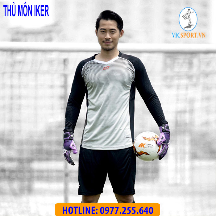ÁO THỦ MÔN IKER MÀU XÁM - Hình ảnh 8