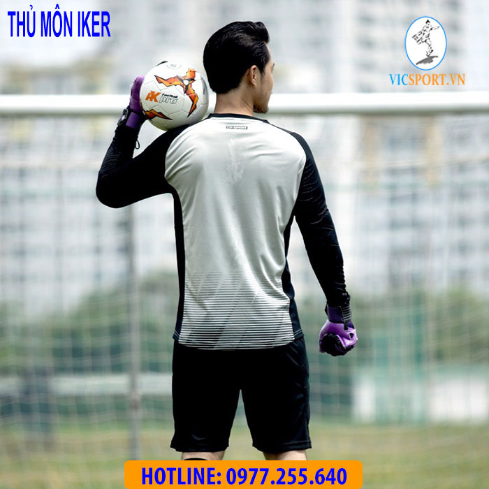 ÁO THỦ MÔN IKER MÀU XÁM - Hình ảnh 6
