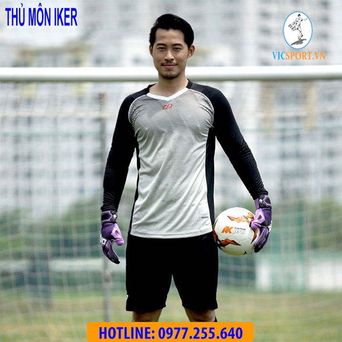 ÁO THỦ MÔN IKER MÀU XÁM - Hình ảnh 5
