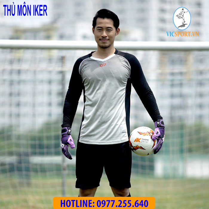 ÁO THỦ MÔN IKER MÀU XÁM - Hình ảnh 9