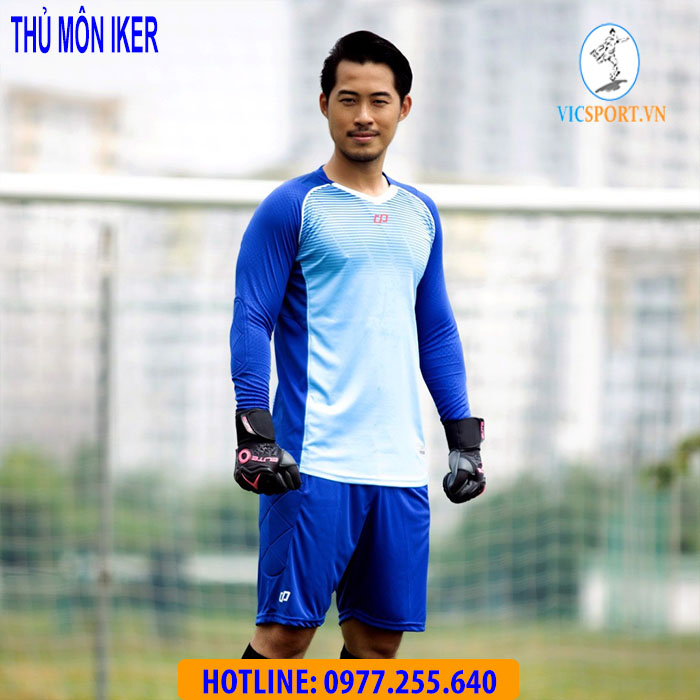 ÁO THỦ MÔN IKER MÀU XANH BIỂN - Hình ảnh 7