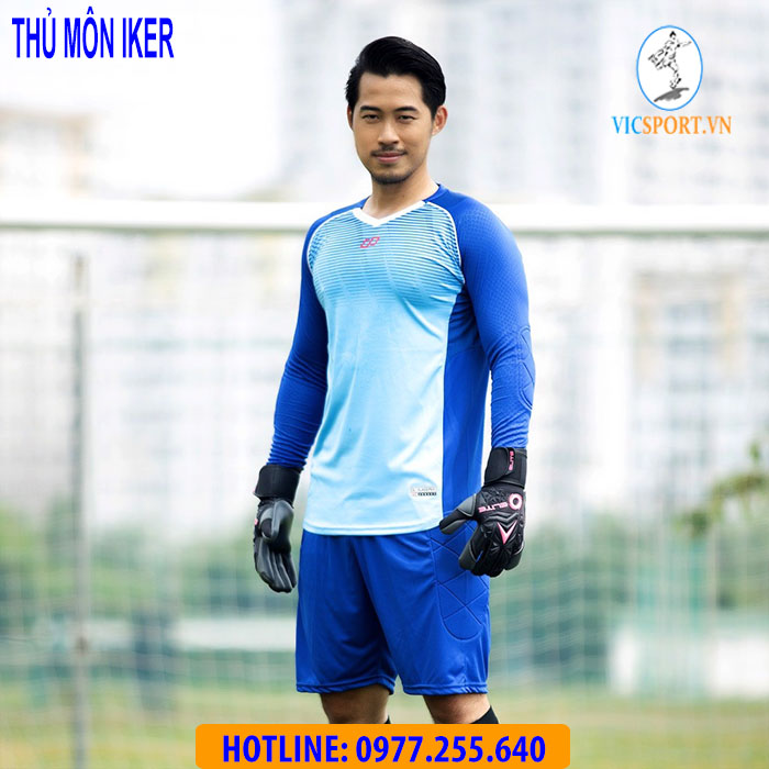 ÁO THỦ MÔN IKER MÀU XANH BIỂN - Hình ảnh 6