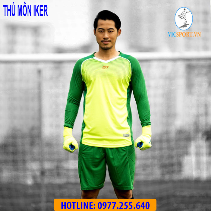 ÁO THỦ MÔN IKER MÀU XANH CHUỐI - Hình ảnh 8