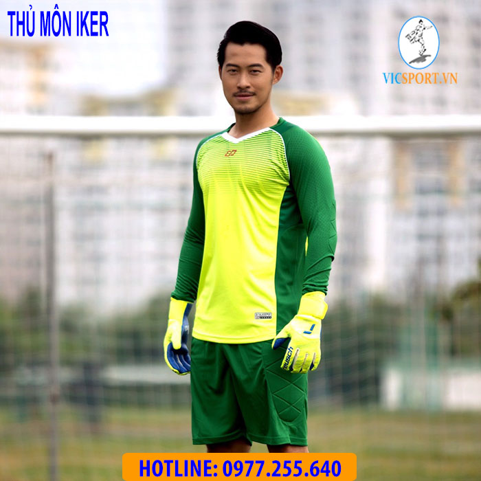 ÁO THỦ MÔN IKER MÀU XANH CHUỐI - Hình ảnh 7