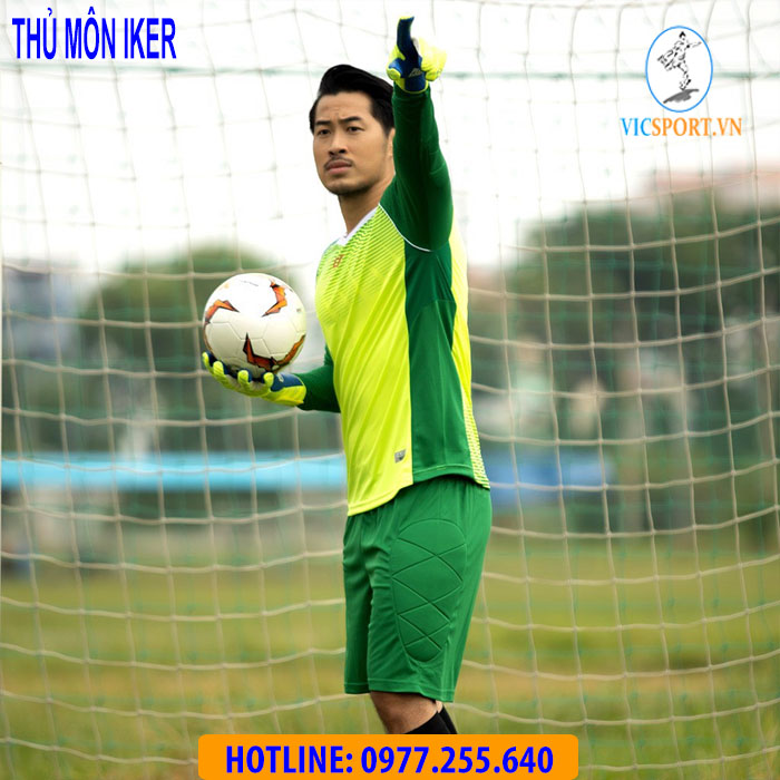 ÁO THỦ MÔN IKER MÀU XANH CHUỐI - Hình ảnh 9