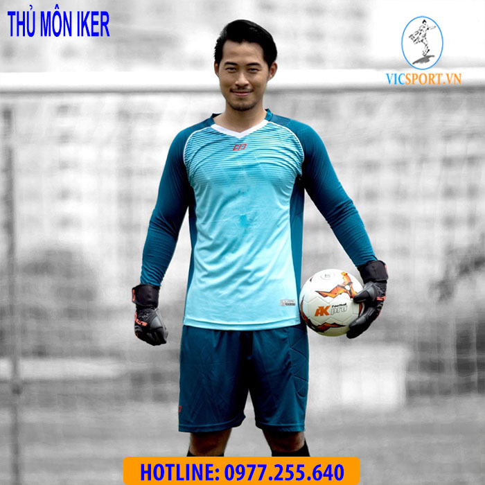 ÁO THỦ MÔN IKER MÀU XANH LÝ - Hình ảnh 8