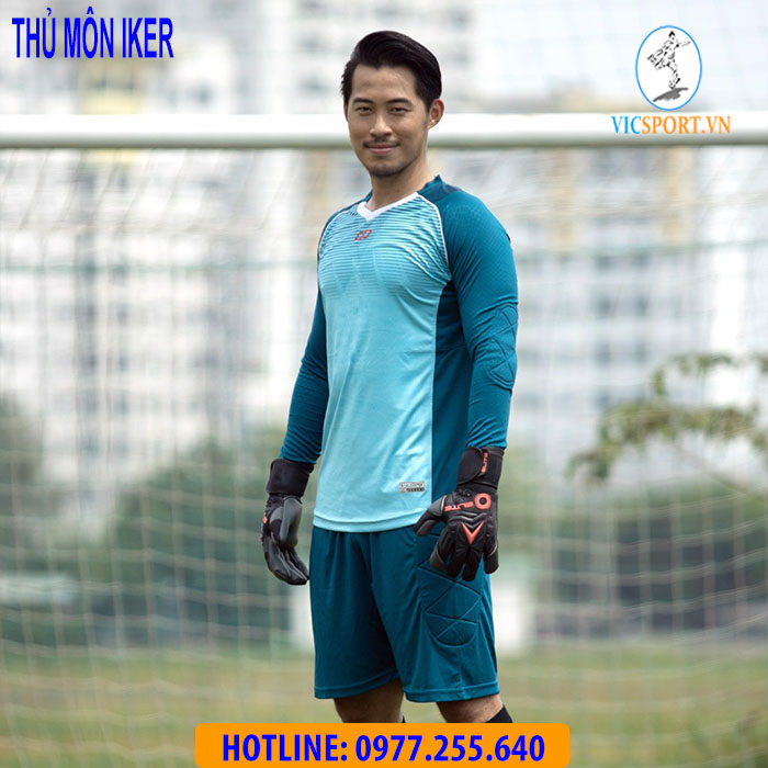 ÁO THỦ MÔN IKER MÀU XANH LÝ - Hình ảnh 7