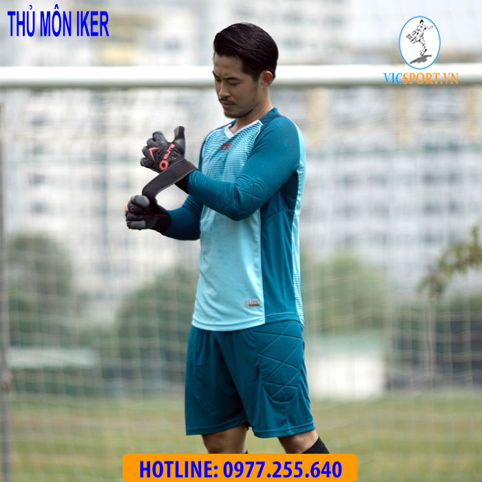 ÁO THỦ MÔN IKER MÀU XANH LÝ - Hình ảnh 5