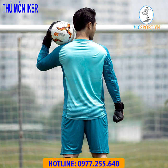 ÁO THỦ MÔN IKER MÀU XANH NGỌC - Hình ảnh 7