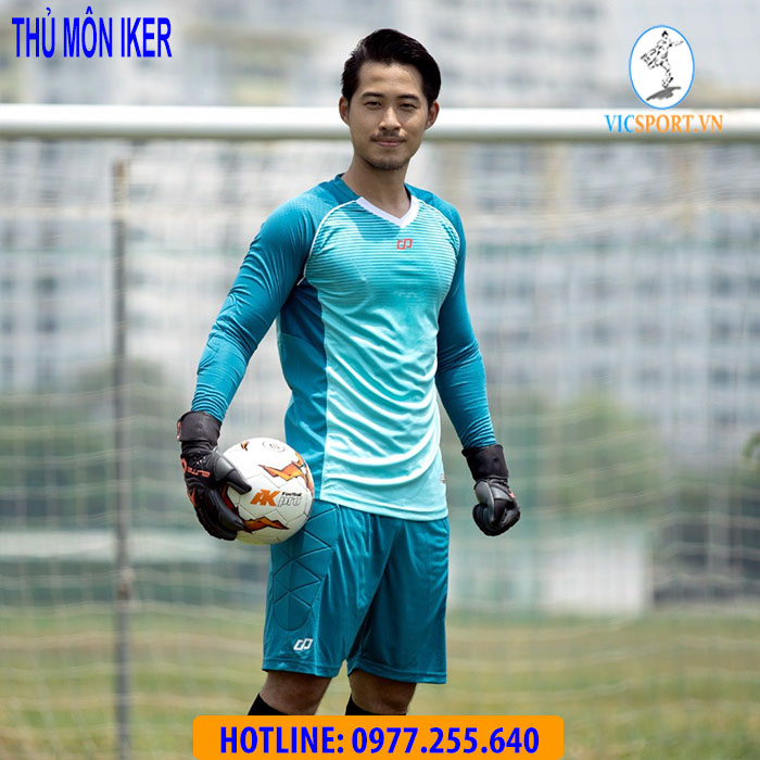 ÁO THỦ MÔN IKER MÀU XANH NGỌC - Hình ảnh 6