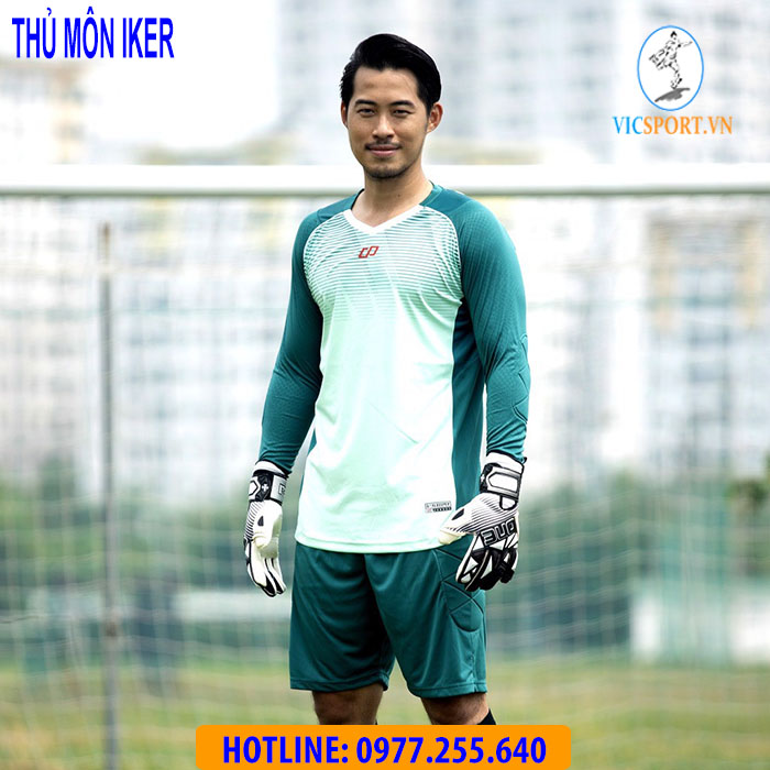 ÁO THỦ MÔN IKER MÀU XANH NGỌC NHẠT - Hình ảnh 7
