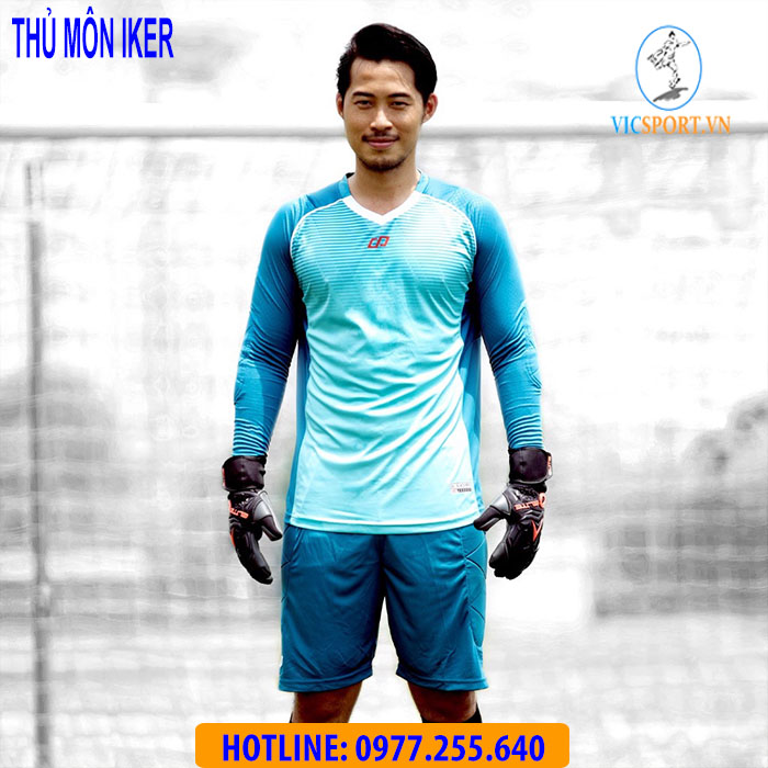 ÁO THỦ MÔN IKER MÀU XANH NGỌC - Hình ảnh 8