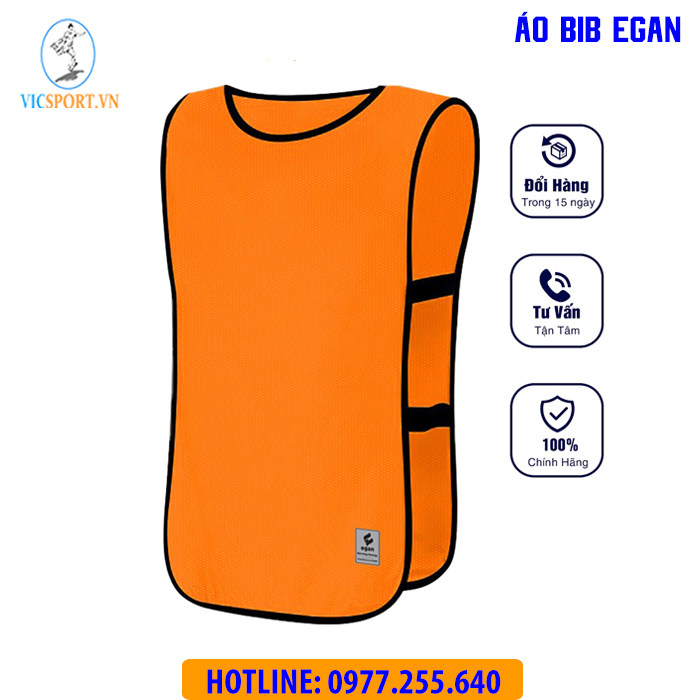 ÁO BIB EGAN MÀU CAM - Hình ảnh 3