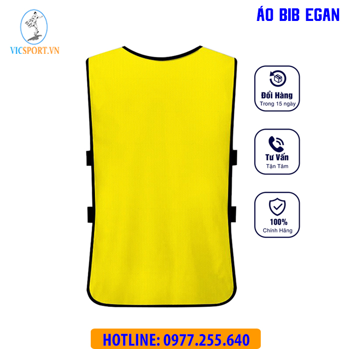 ÁO BIB EGAN MÀU VÀNG - Hình ảnh 4